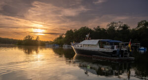 Vor Anker im Glindow See